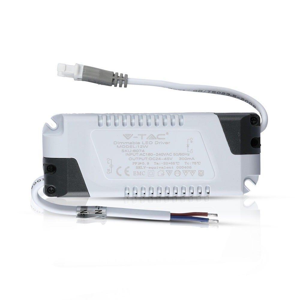 12W DIMMABLE DRIVER FOR LED MINI PANELS