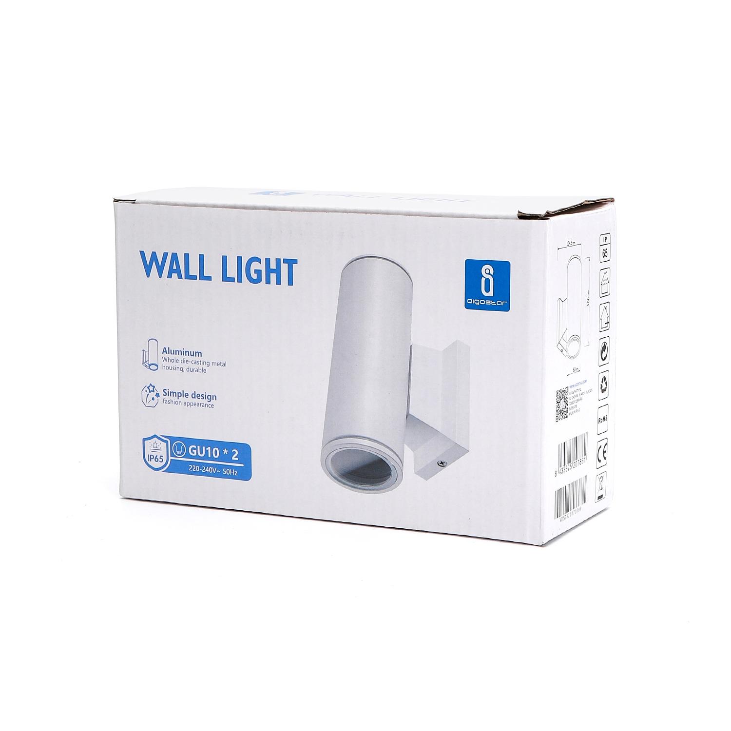 Two-way Wall Light White (Without Light Source) GU10