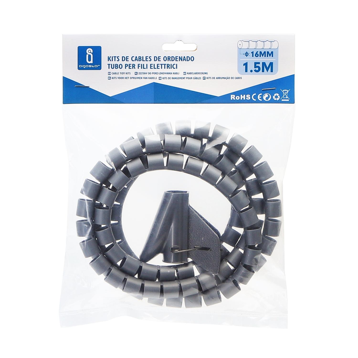 Cable Tidy Kits 16mm*1.5M Gray