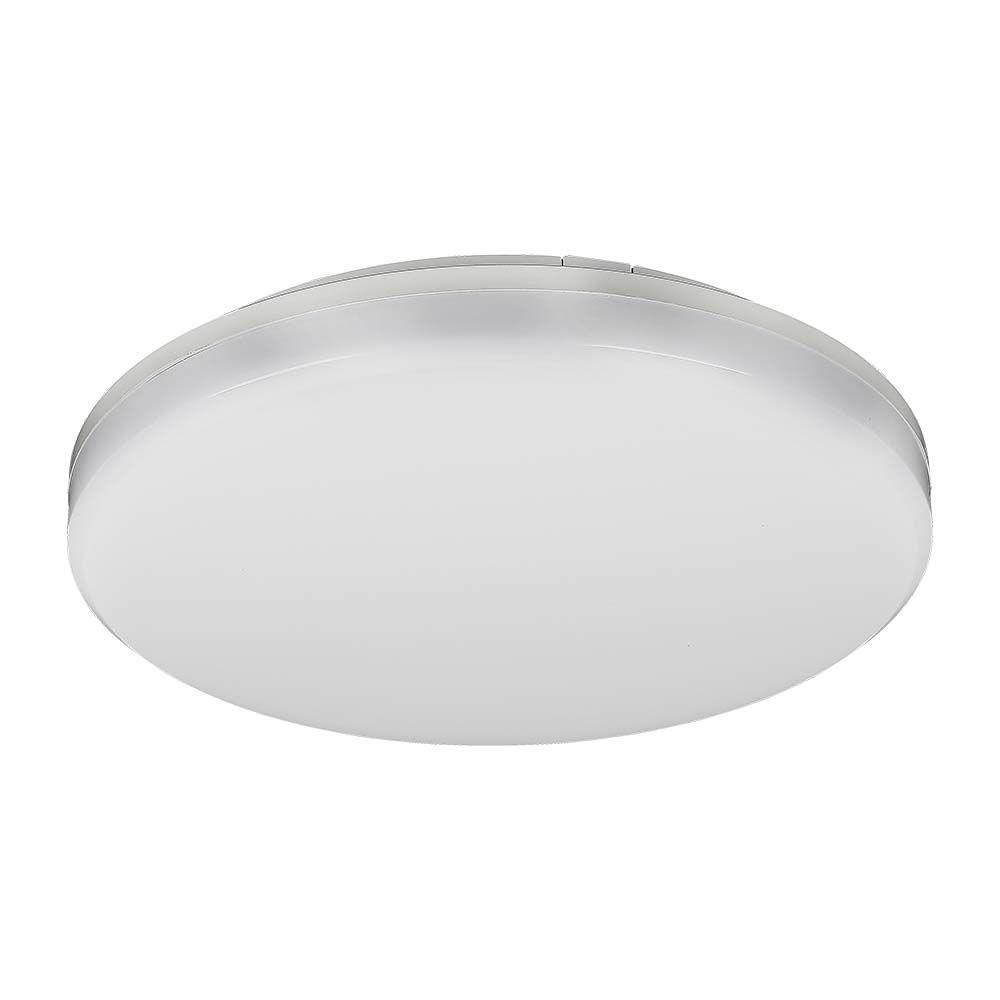 15W Plafon LED, IP44, Chip Samsung, Barwa:4000K, Klosz PC, Okrągły, VTAC, SKU 2155669