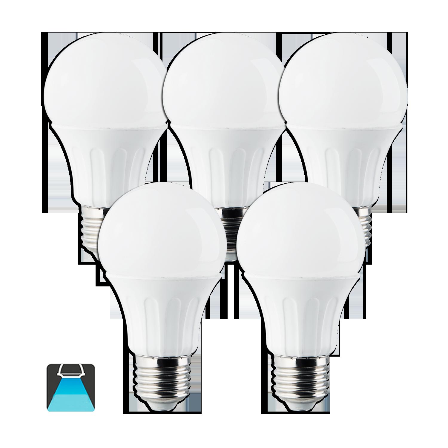 LED E27 A60 6W Barwa Zimna