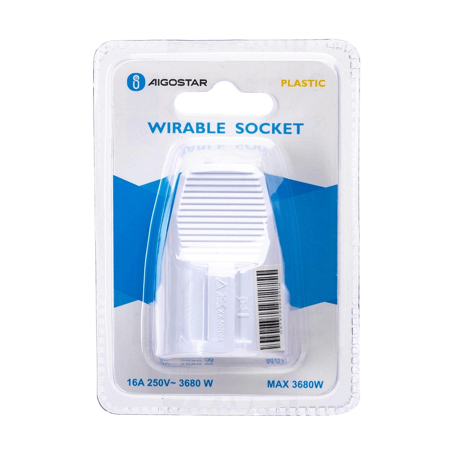 Sockets 16A 250V~ 3680 W White