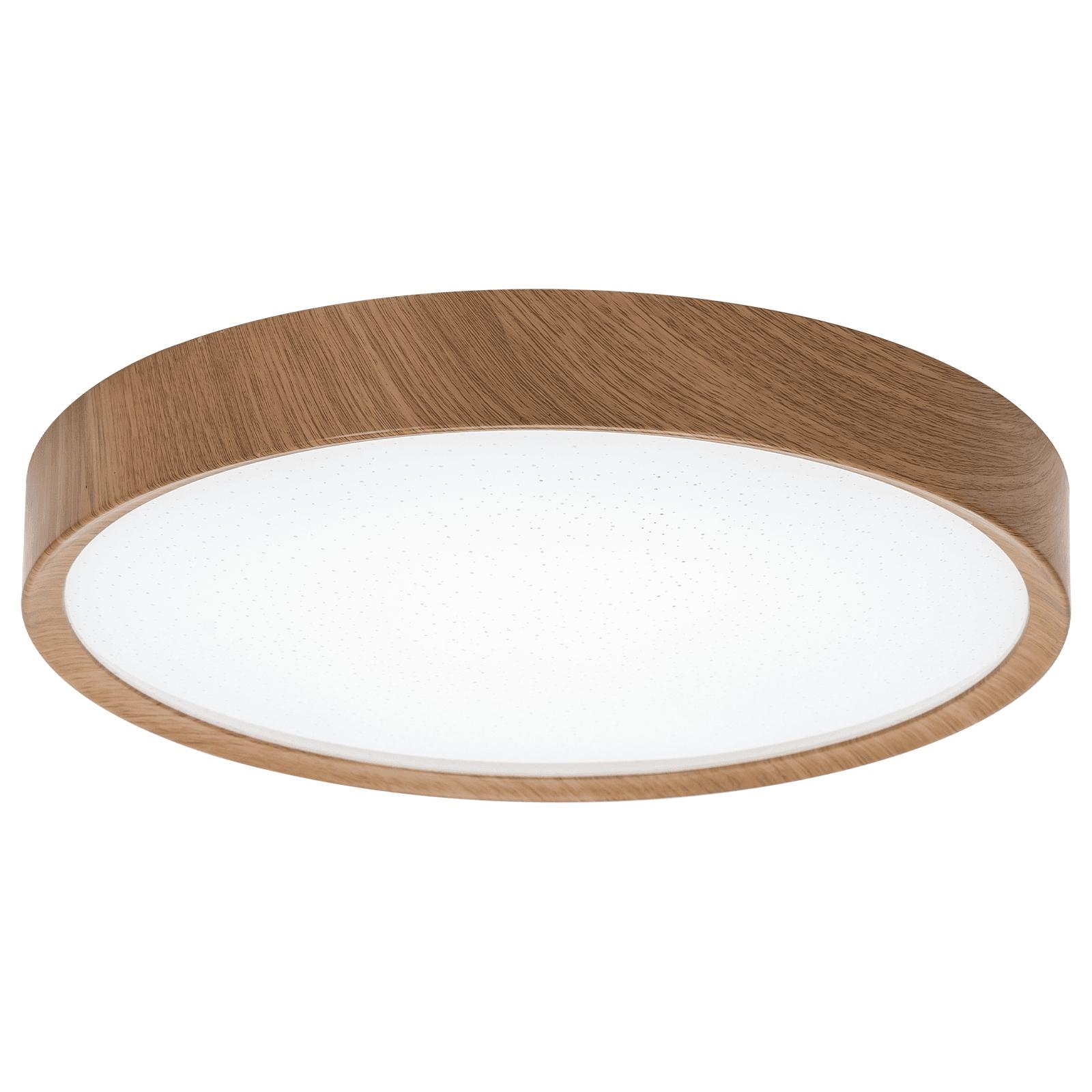 LED CEILING LIGHT 20W 3000K/WOODEN RING