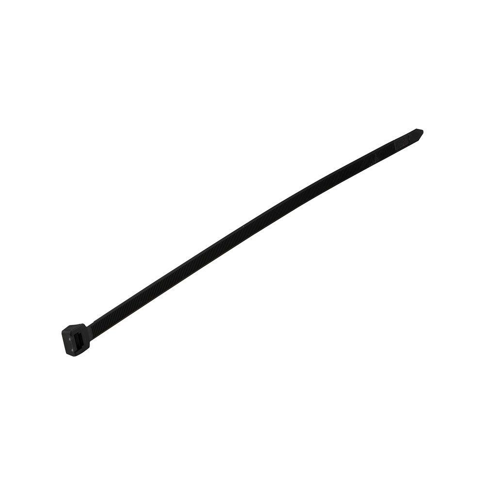 CABLE TIE 4.8*200mm BLACK (FLAMABILITY MATERIAL RATING - UL94-V2) 100PCS/PACK