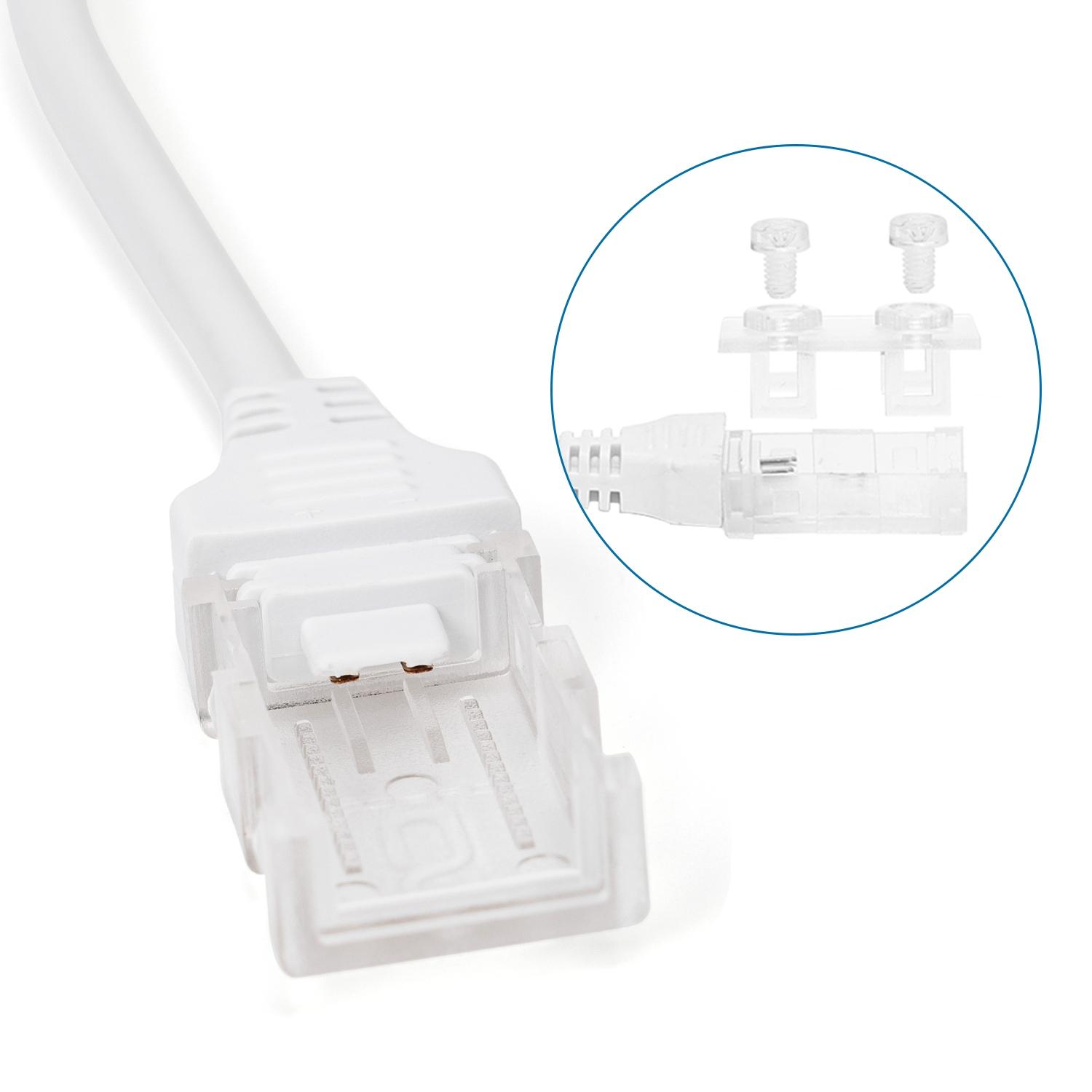 Integrated circuit strip light power cord set