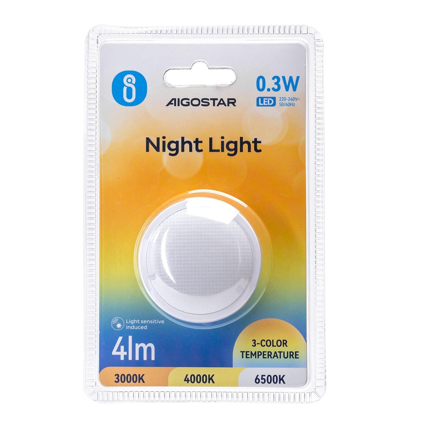 Night Light 0.3W 25mA Inductive