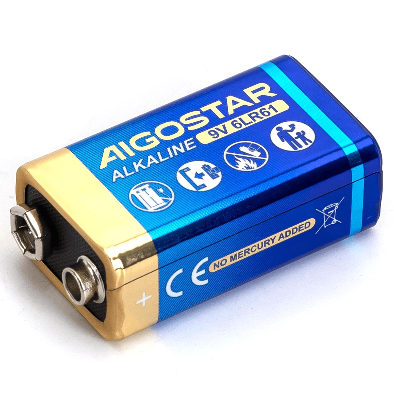 Alkaline battery 6LR61 9V-1B 9V