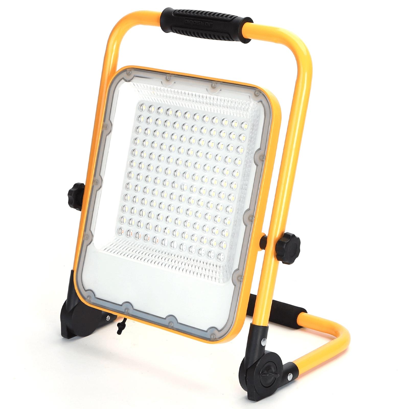 LED Ładowalny reflektor 100W (100W,6500K,IP65)