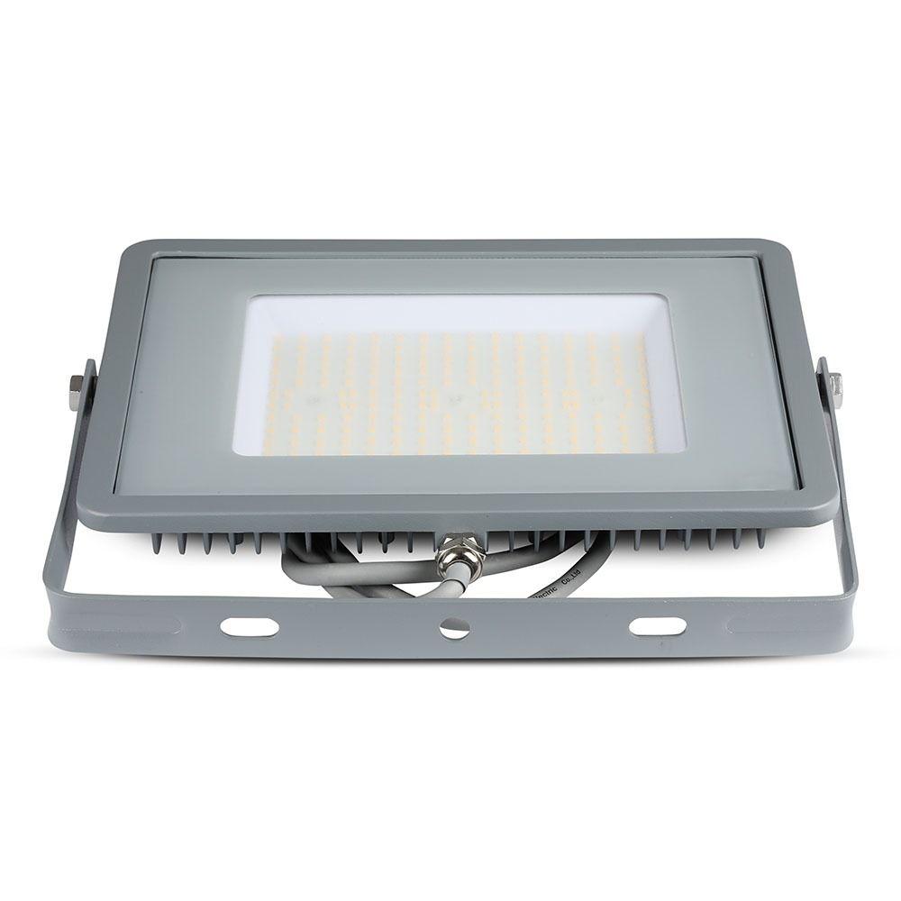 VT-106 100W SMD FLOODLIGHT SAMSUNG CHIP 6400K GREY BODY (120LM/W)