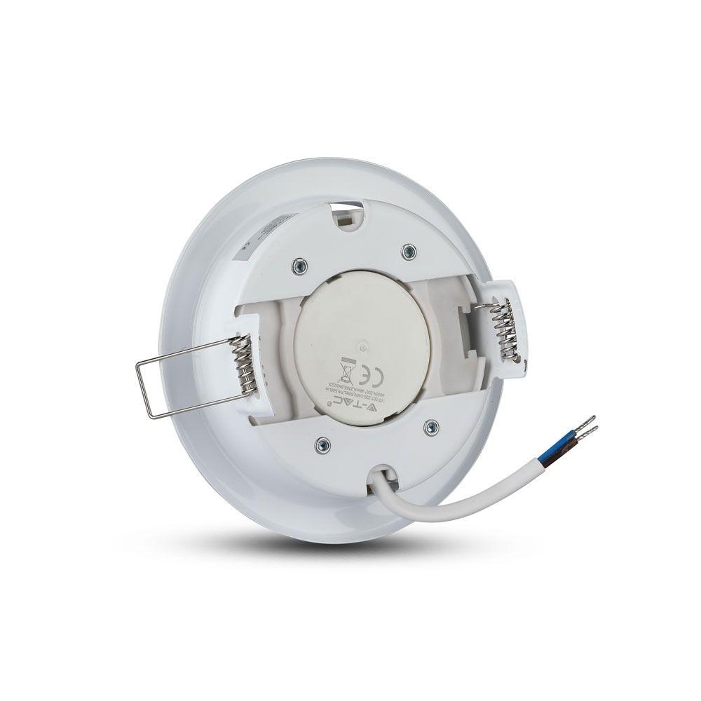 VT-715 GX53 FITTING ROUND -WHITE