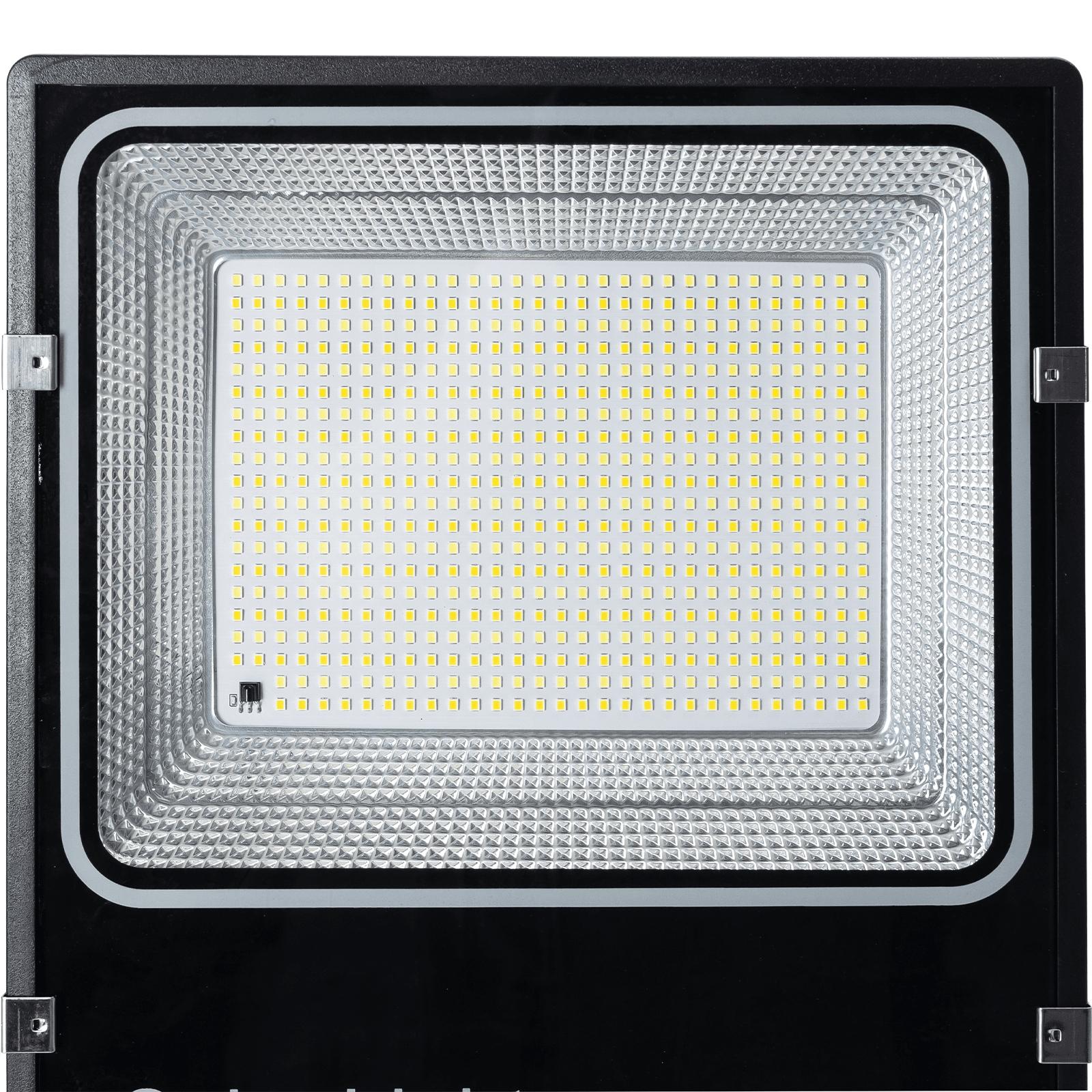 LED FLOOD LIGHT WITH SOLAR PANEL /08 Series/ 5M LINE/200W /CCT