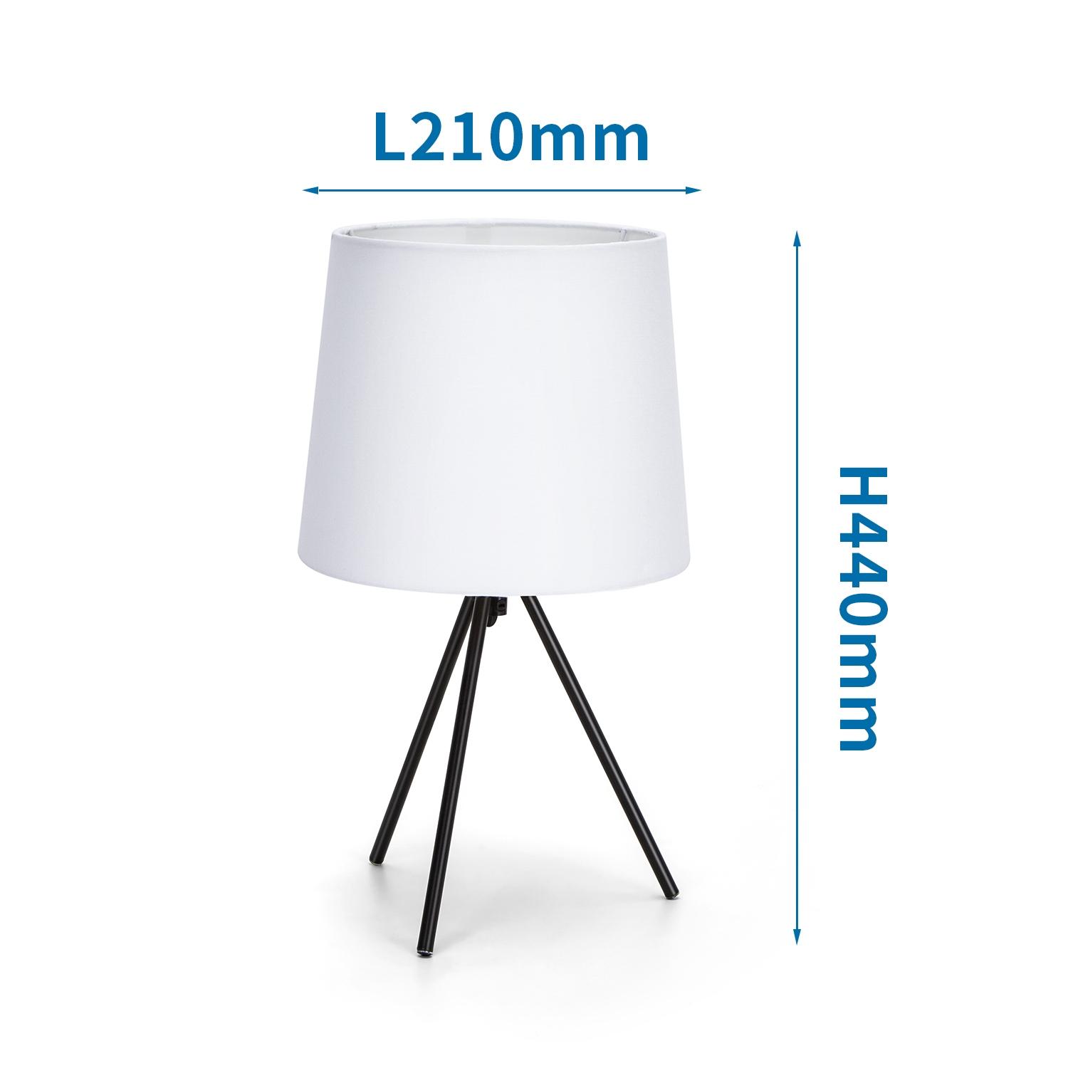 Metal Table Lamp (Without Light Source) E14