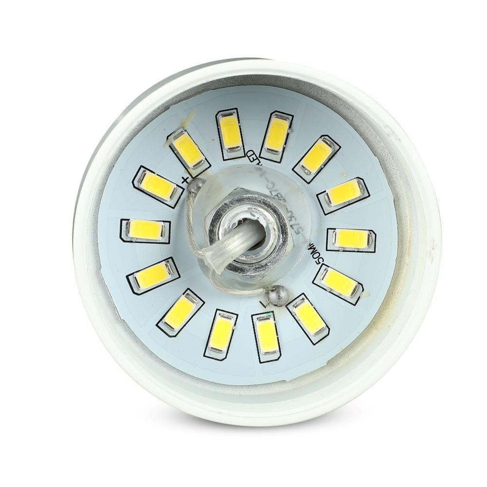 7W Lampa Wisząca LED, Klosz: Akryl, Złoty, Barwa:3000K, VTAC, SKU 3934