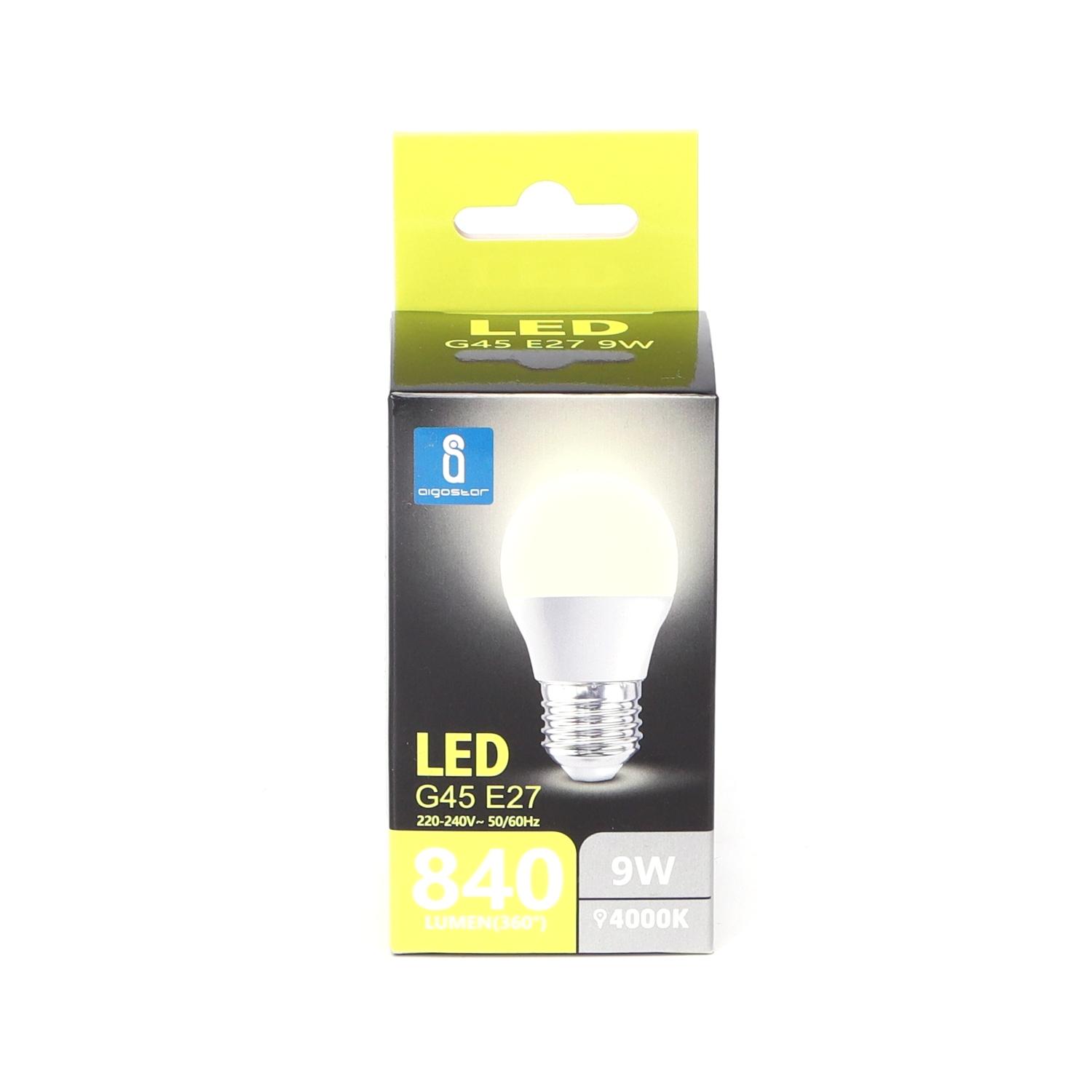 LED E27 G45 9W