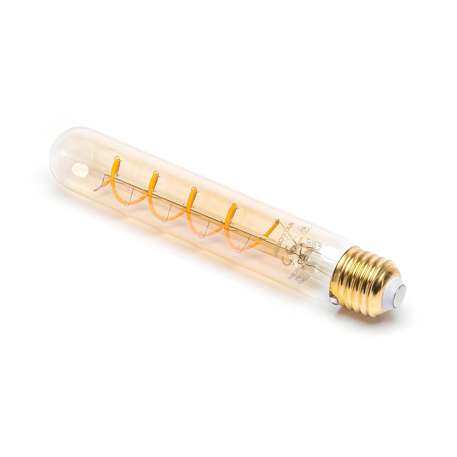 LED Filament Bulb (Amber) T30 E27 4W