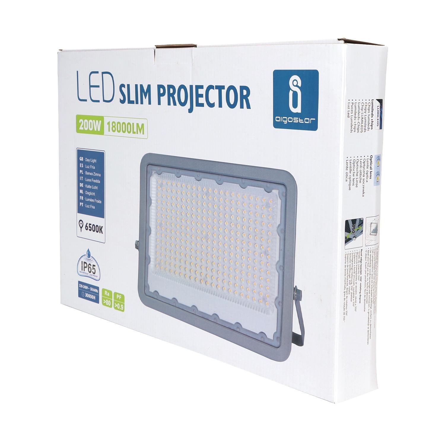 LED Slim Projector 200W