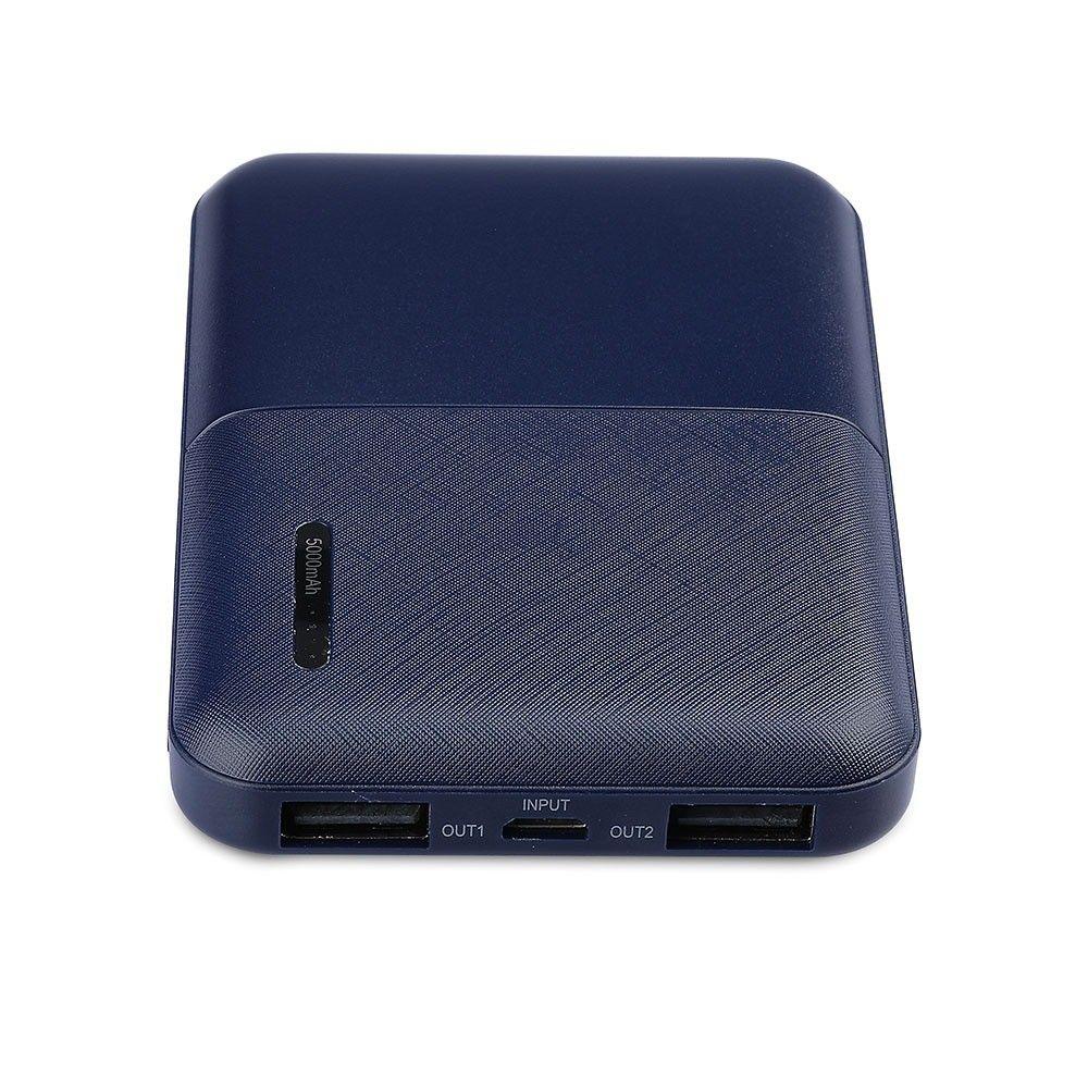 Power Bank, 3.7V/5000mAh, Granatowy, VTAC, SKU 8896