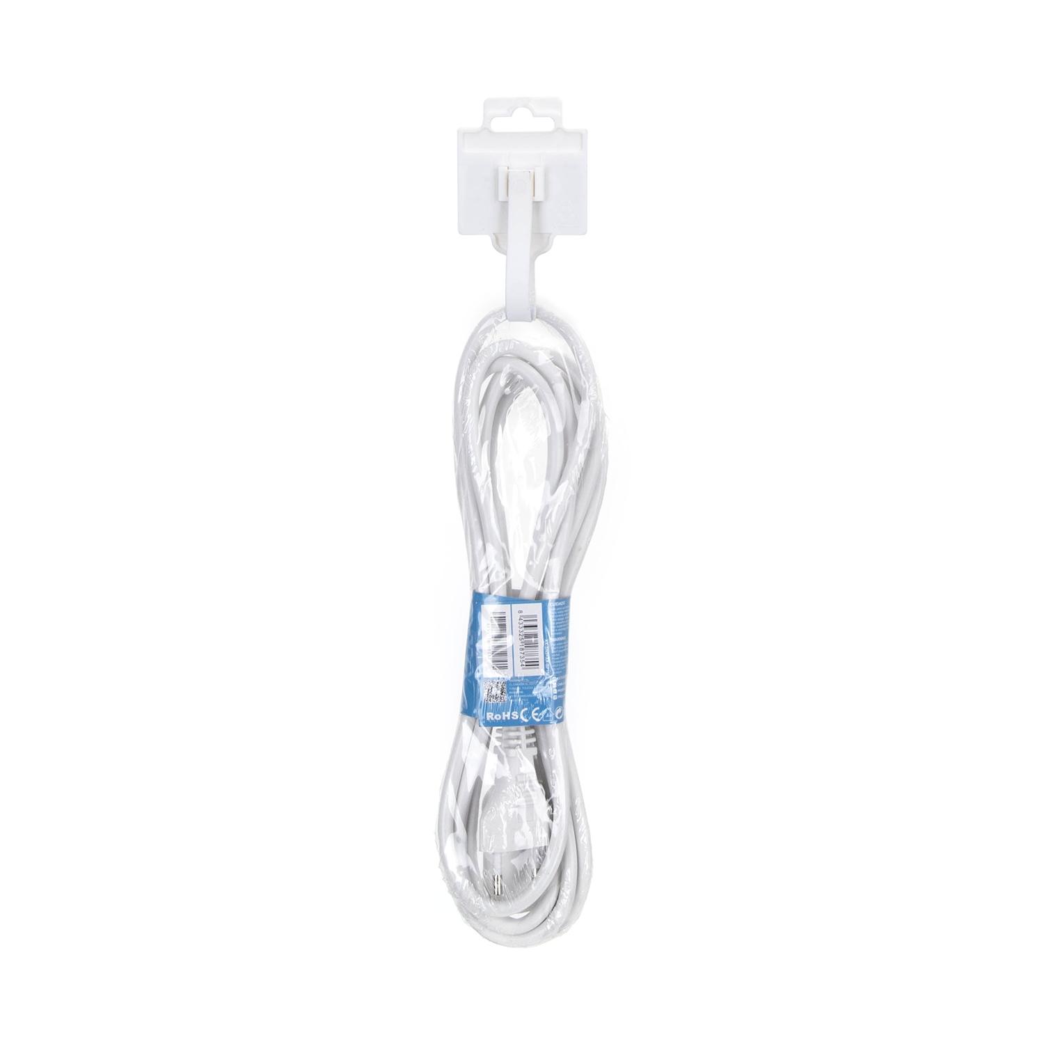 Extension Cords H05VV-F 2x1.0m㎡ 3m White