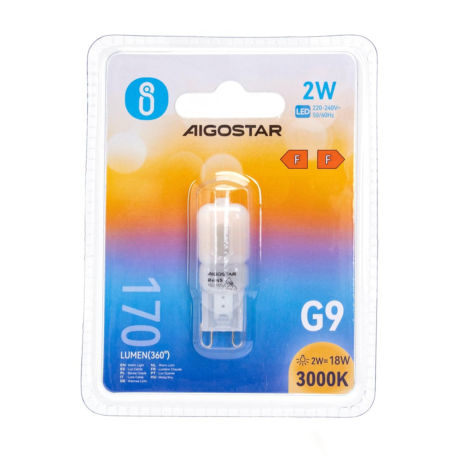 Koraliki Lampowe LED (Mleczna Biel) G9 2W(2W,G9,3000K)