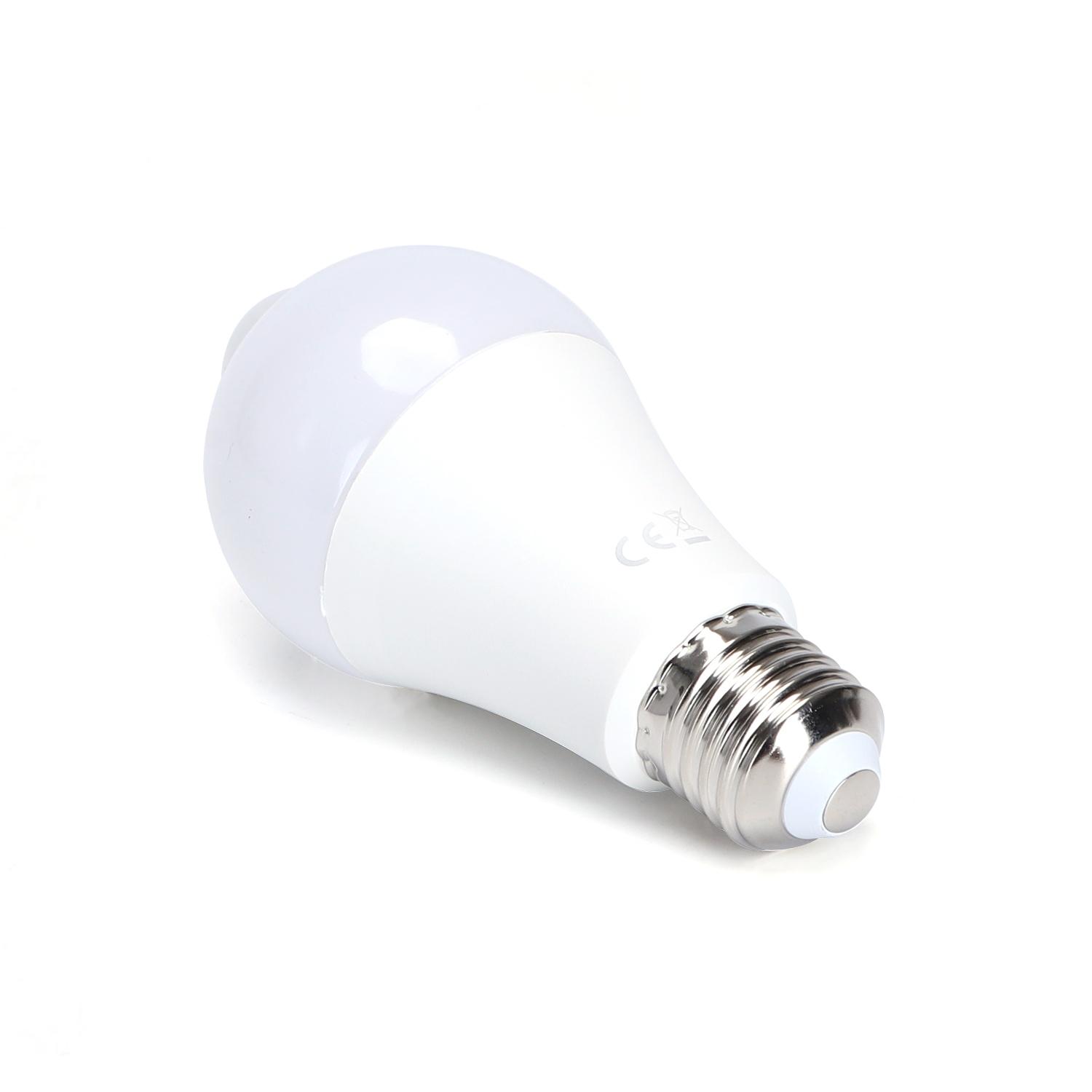 LED A60 E27 6W z czujnikiem podczerwieni(6W,E27,3000K)