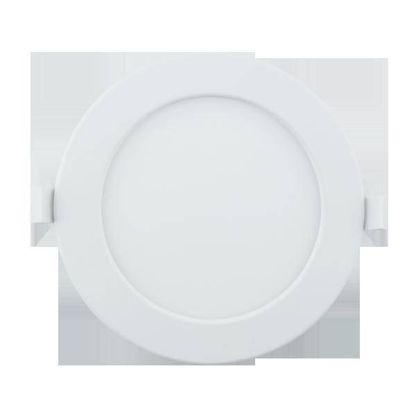 E6 LED Flush-mounted Round Downlight 12W White Light