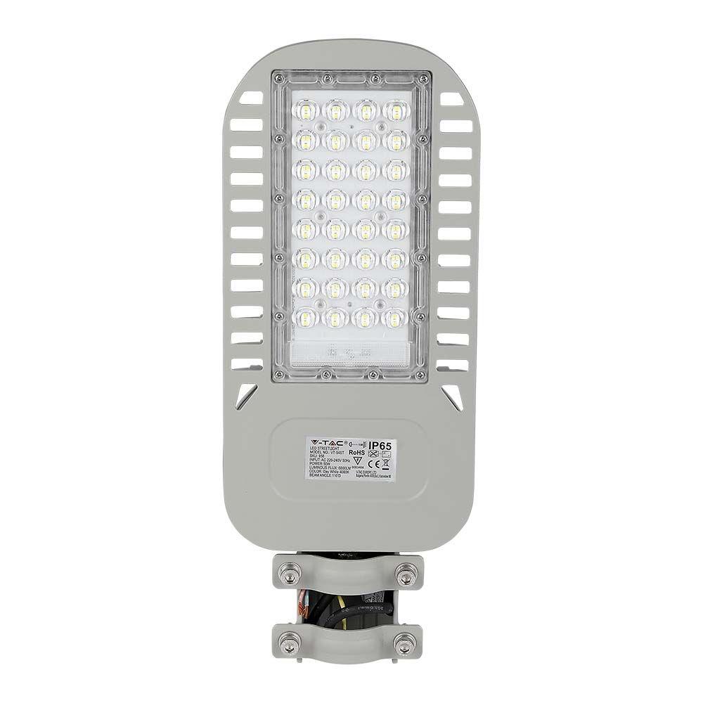 50W Lampa uliczna LED Slim, Chip SAMSUNG, Barwa:6400K, Wydajność: 120lm/w, VTAC, SKU 959