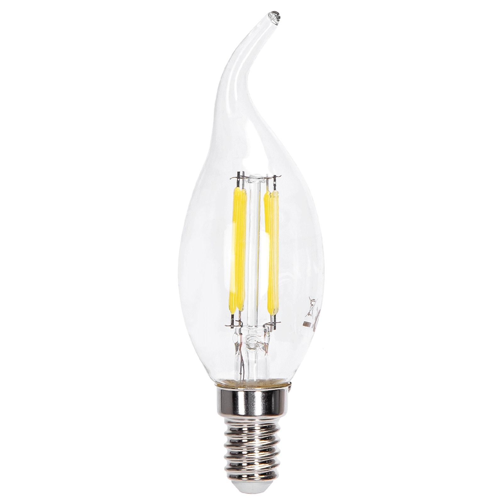 LED Wind Blow Filament Bulb C35 E14 4W