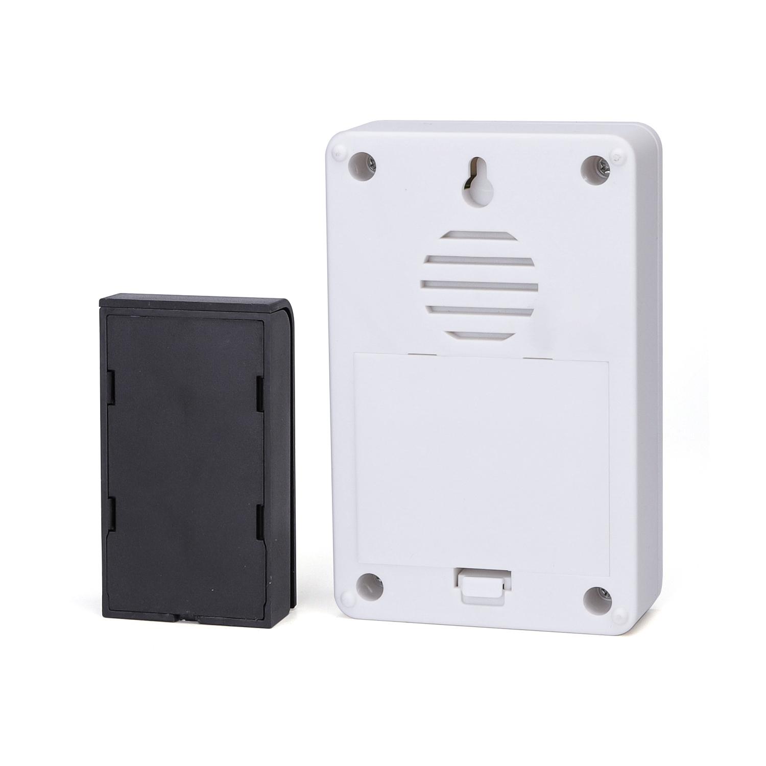 DC Wireless Doorbell White & Black