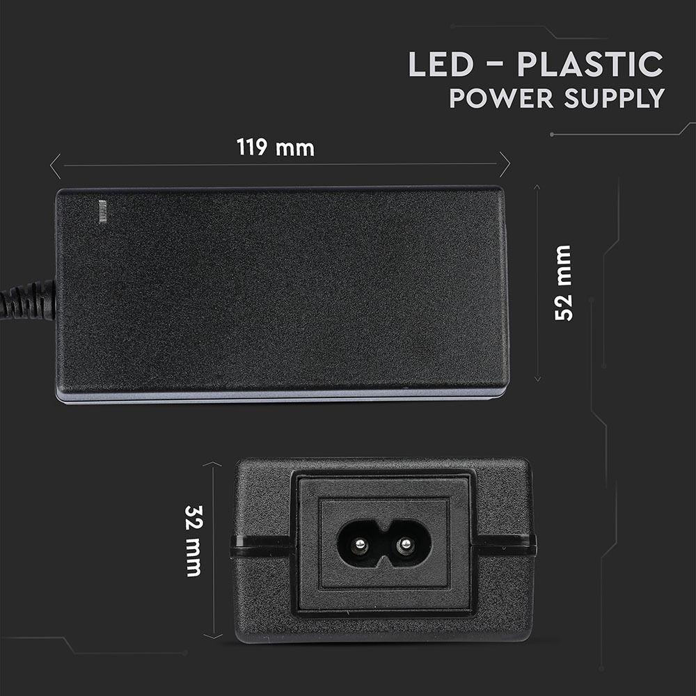 VT-25060 60W LED PLASTIC POWER SUPPLY 24V 2.5A IP44