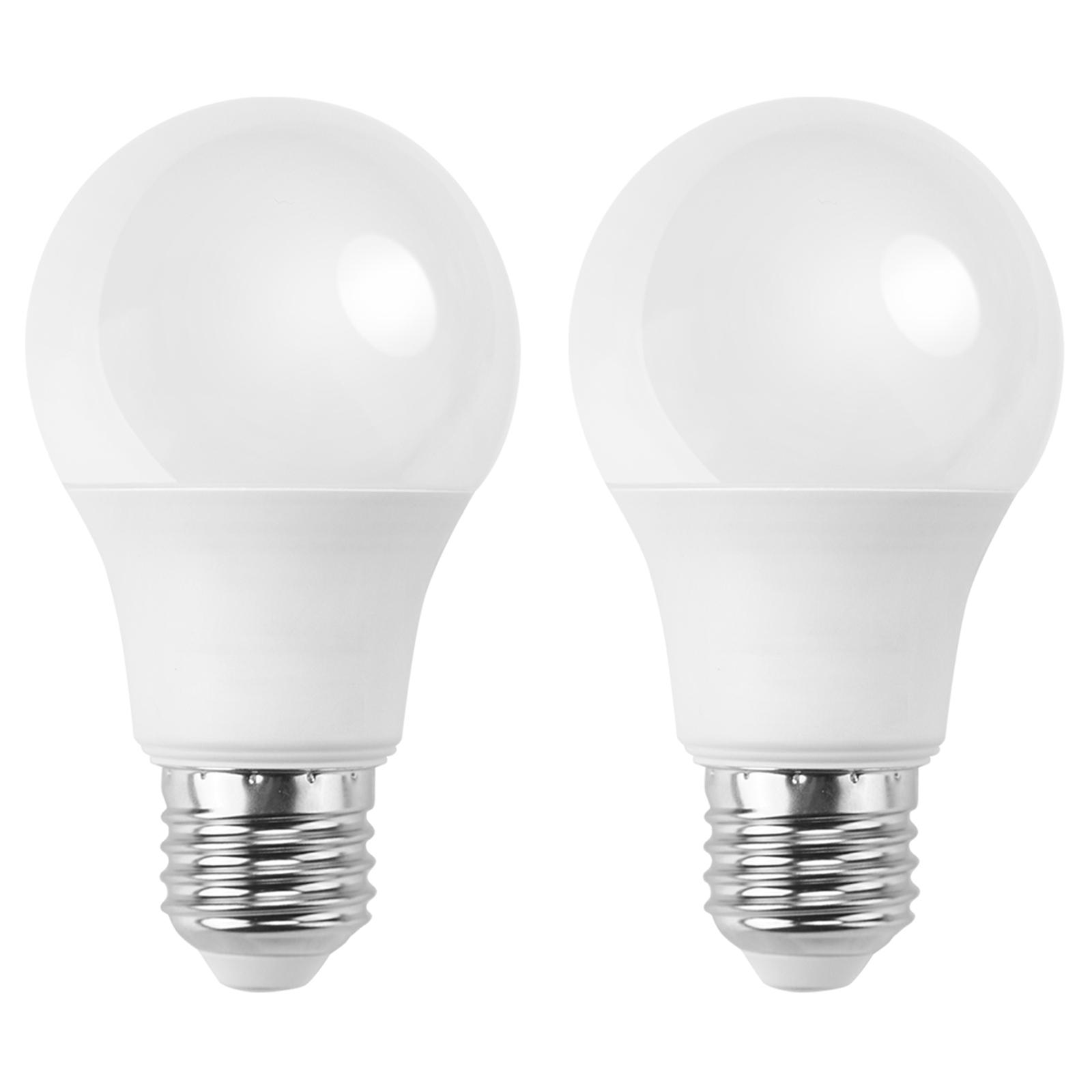 LED E27 8W A60 2pcs ( general bulb )