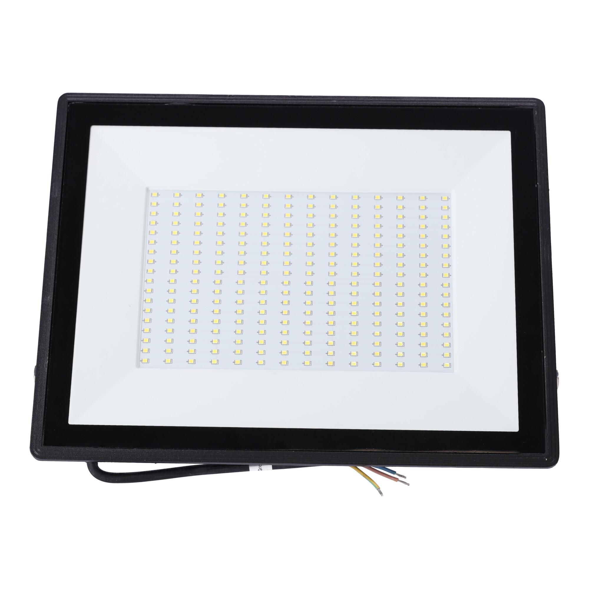 LED Slim Floodlight Black 150W (Die-casting)