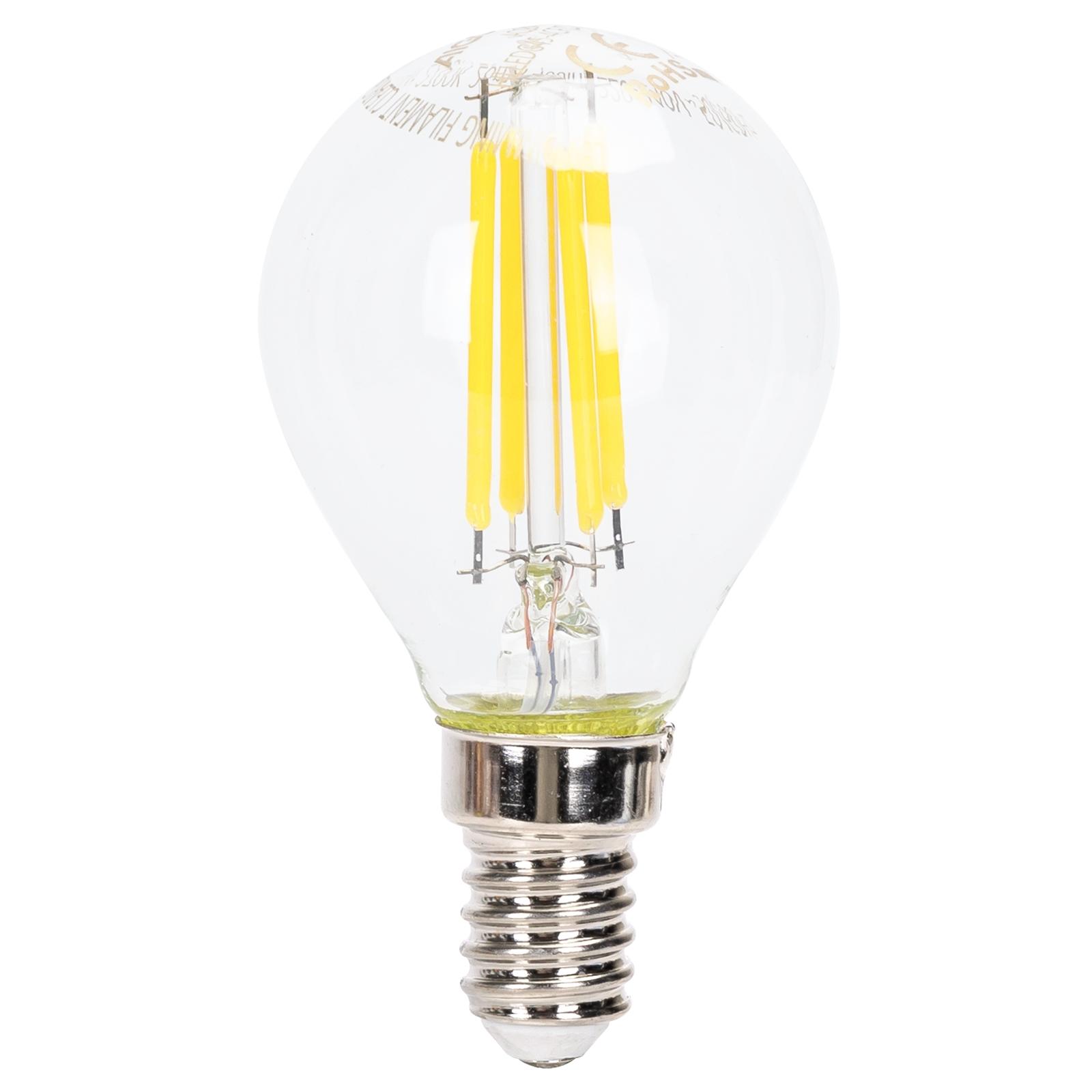 LED dimming filament G45 E14 4W 6500K