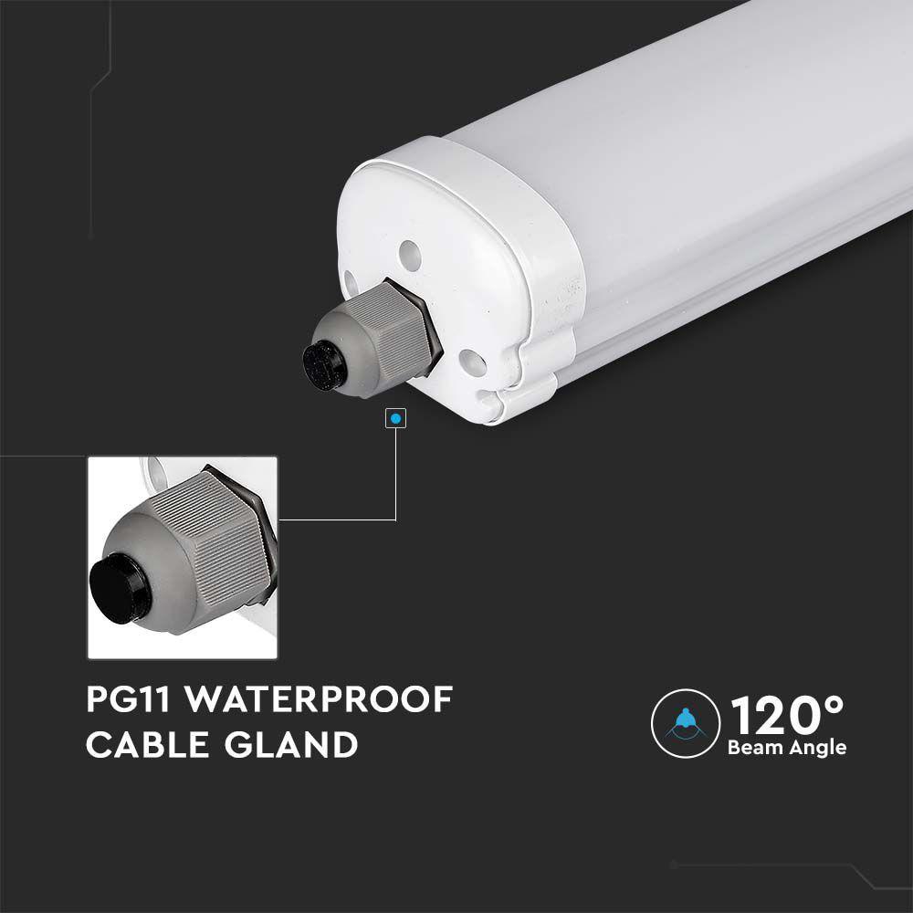 VT-1574 48W LED WP G-SERIES ECONOMICAL TUBE 150CM 4000K 120LM/W