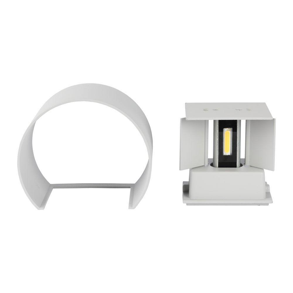 VT-756 6W LED UP-DOWN WALL LIGHT WITH BRIDGELUX CHIP 3000k GREY ROUND