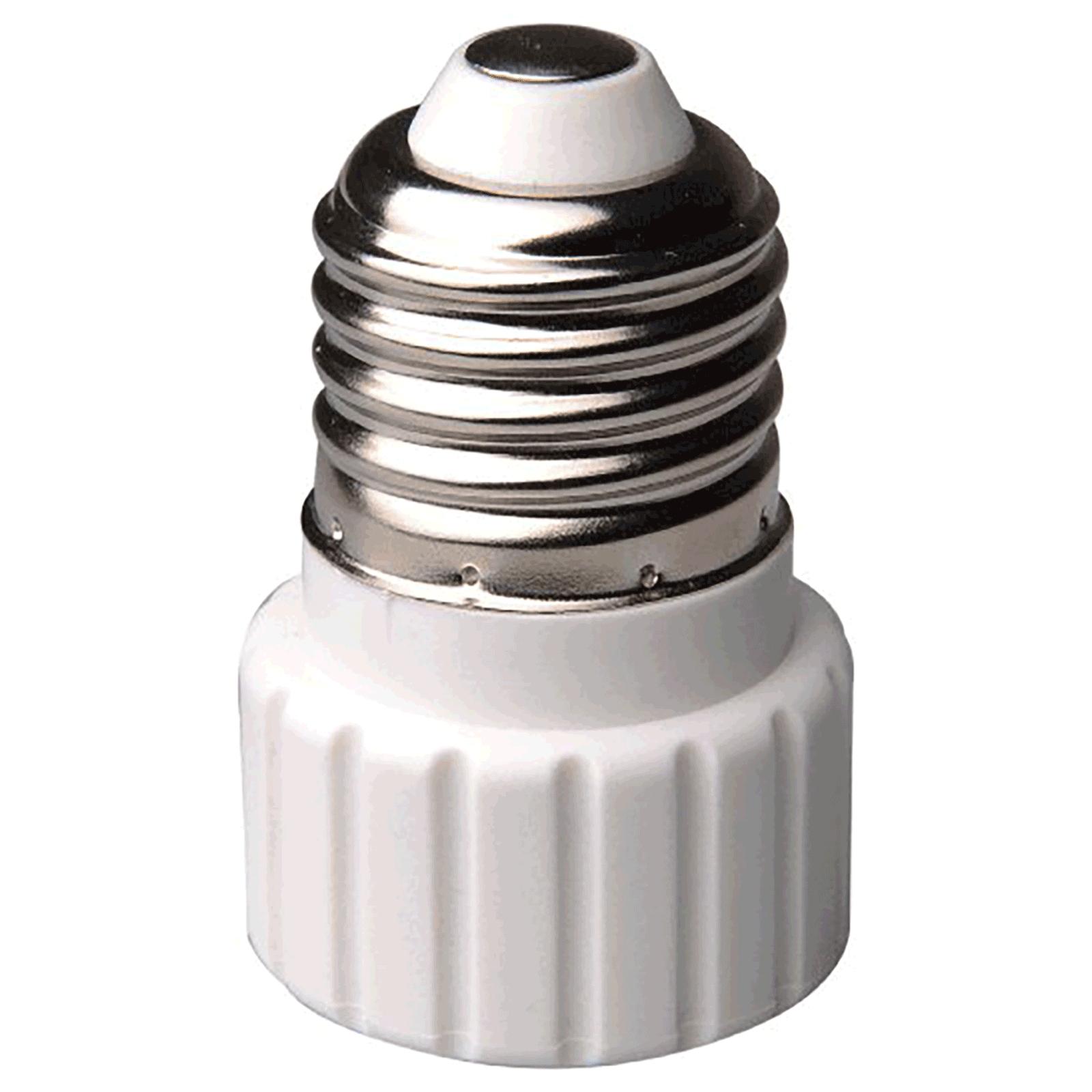 Adaptor E27 to GU10 White