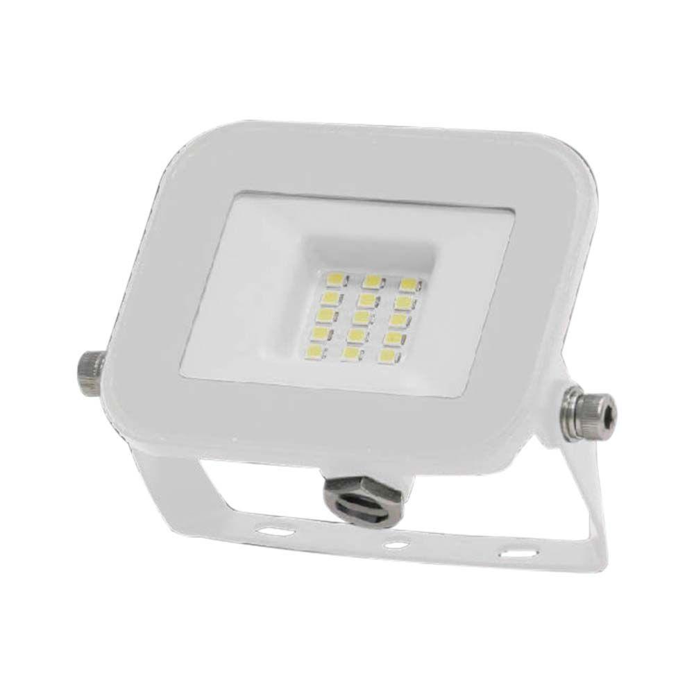 VT-44010 10W FLOODLIGHT SAMSUNG CHIP COLORCODE:6500K WHITE BODY WHITE GLASS