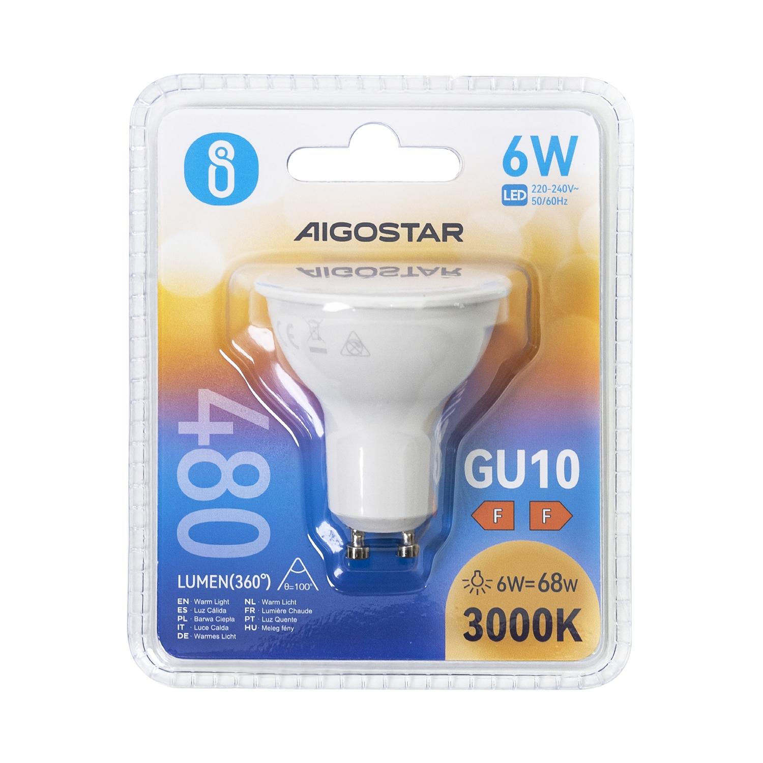 LED GU10 6W