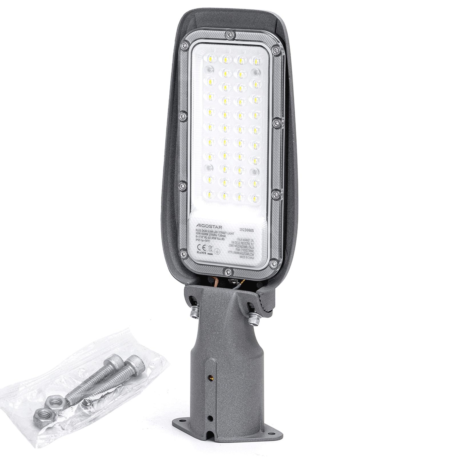 DOB LED lampa uliczna slim 30W