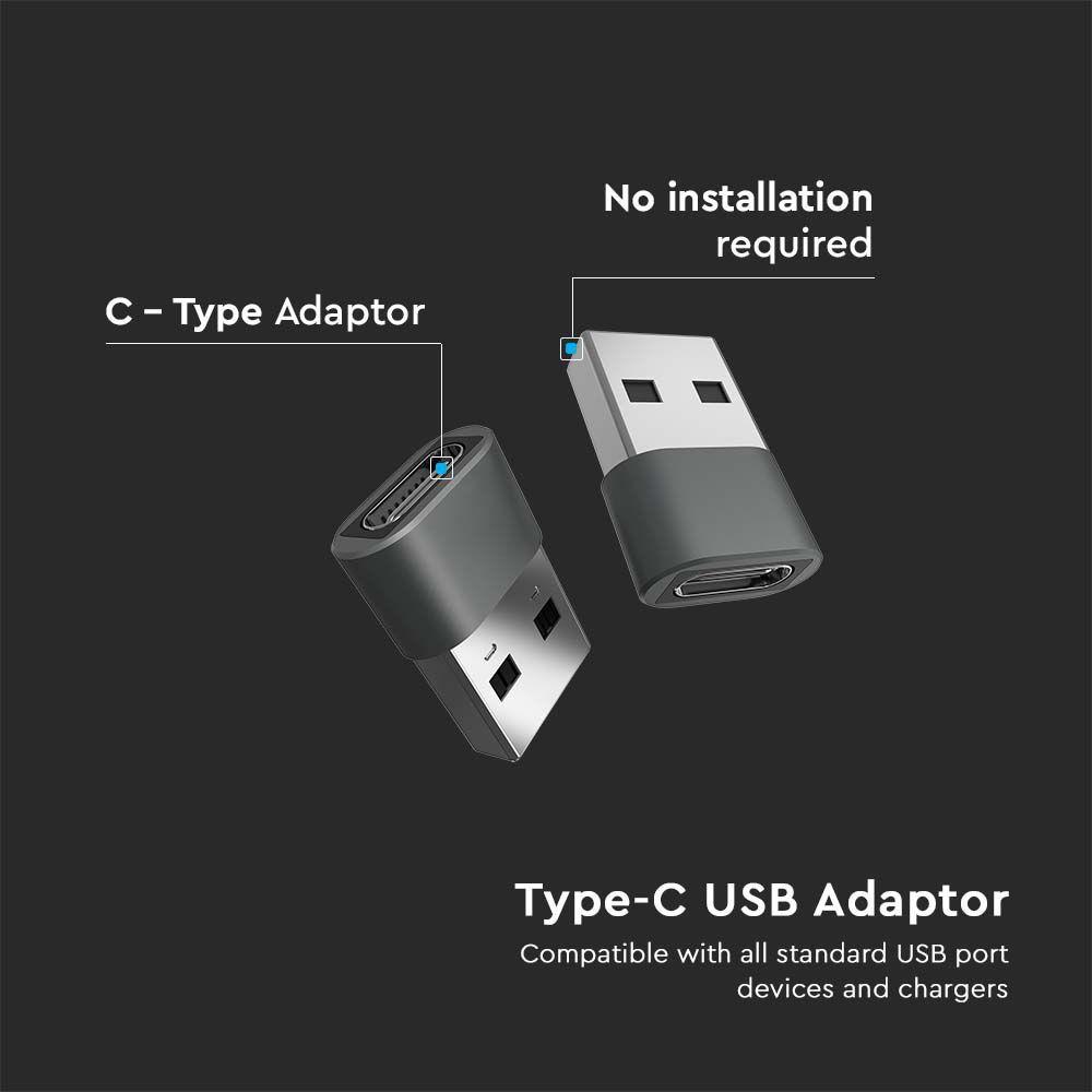 VT-5319  TYPE C TO USB AUDIO CONNECTOR