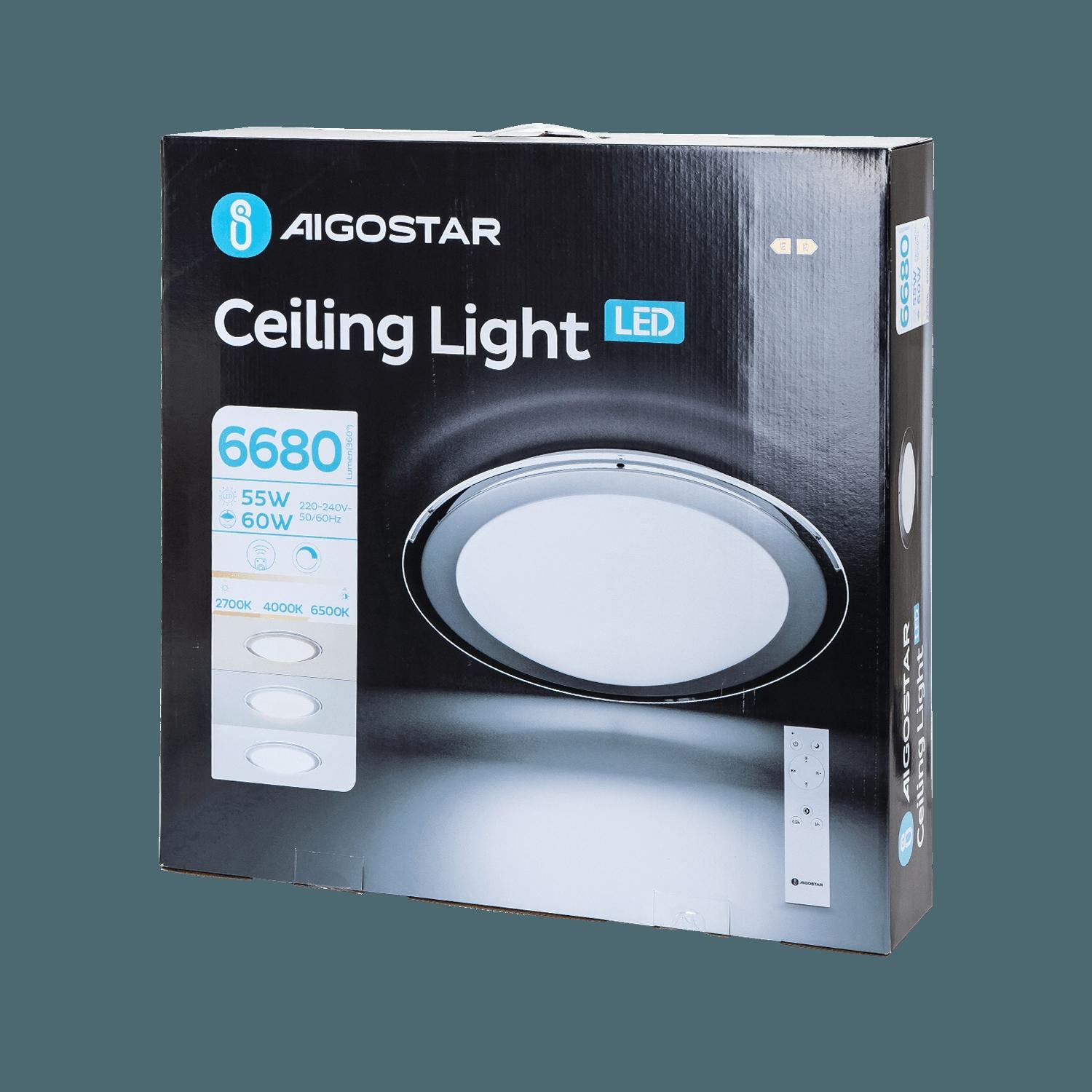 Ceiling Light 60W (LED MODEL 55W) 2700K/4000K/6500K D527*H103 mm