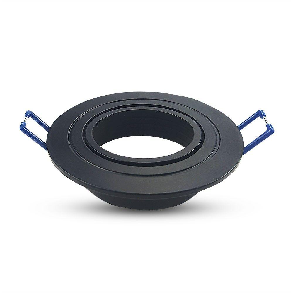 VT-782 GU10 FITTING ROUND BLACK