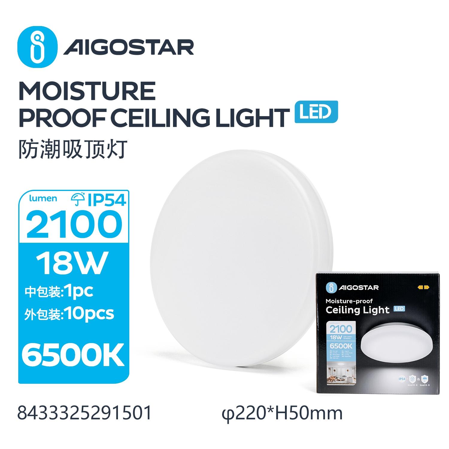 Ceiling Light 18W 6500K D220*H50 mm