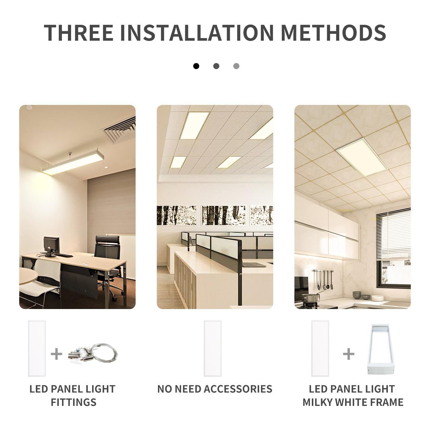 E5 MS Edge-lit Panel Light 40W 4000K（295*1195*9mm）