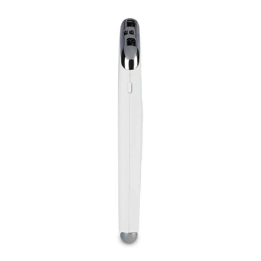 VT-3505 10000mAh POWER BANK WITH DISPLAY AND WIRELESS-WHITE