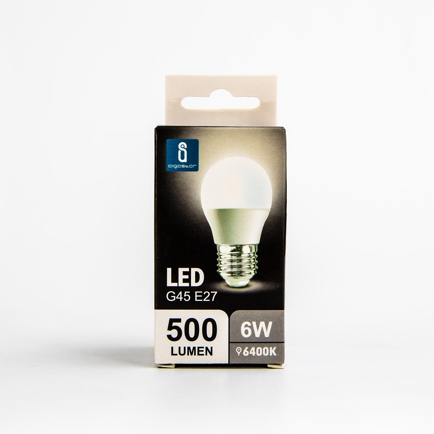 LED G45 E27 6W