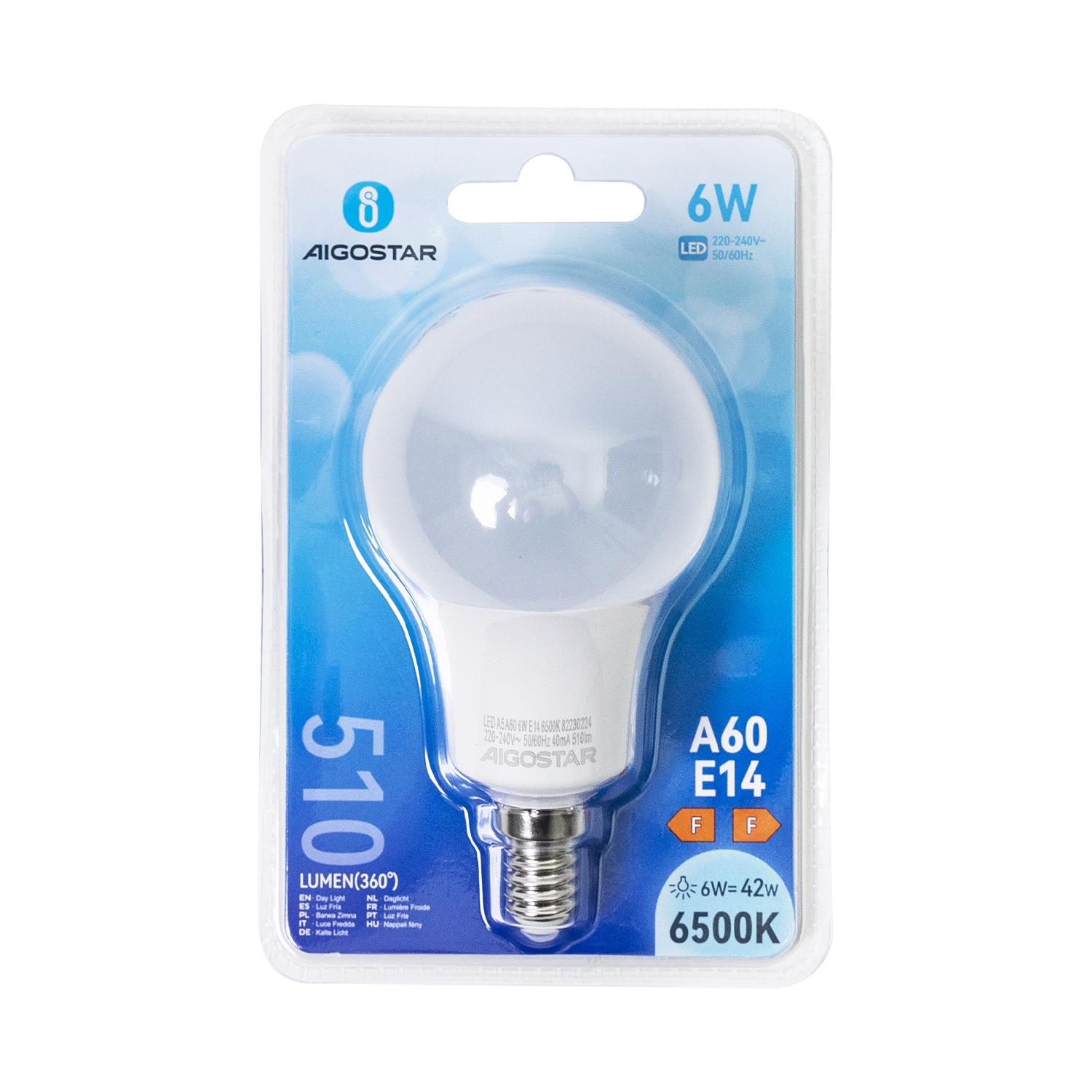 LED E14 6W A60 ( general bulb )