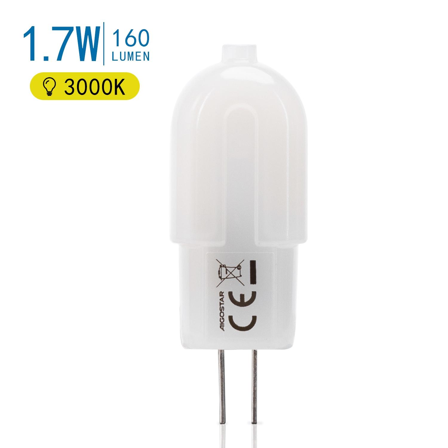 Koraliki Lampowe LED (Mleczna Biel) G4 1.7W(1.7W,G4,3000K)