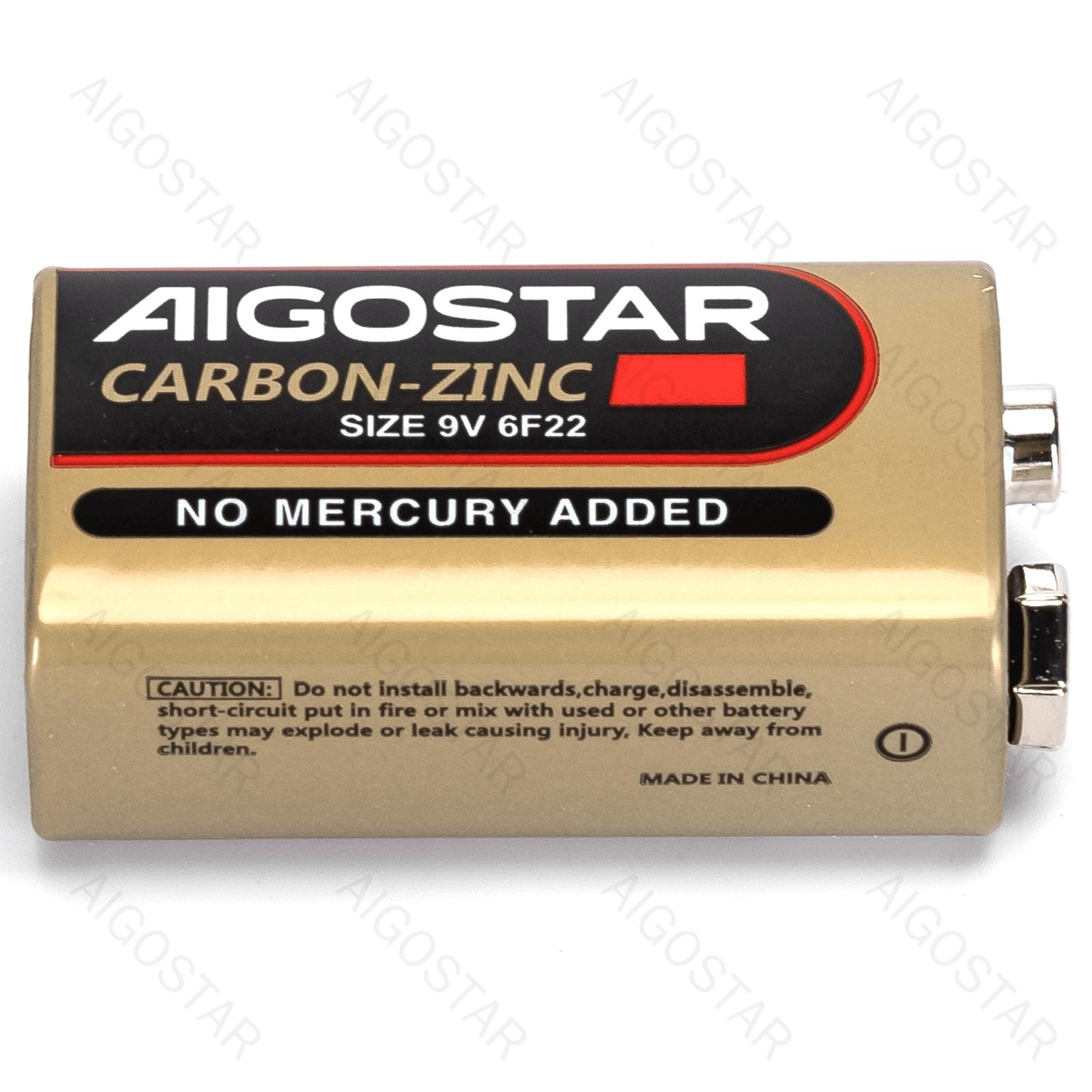 Carbon-zinc battery 6F22 9V-1B 9V