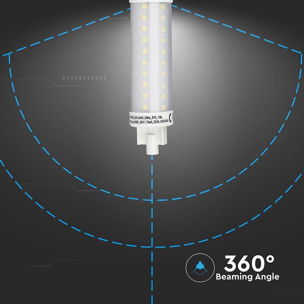 VT-1990 10W R7S LED PLASTIC BULB 6400K