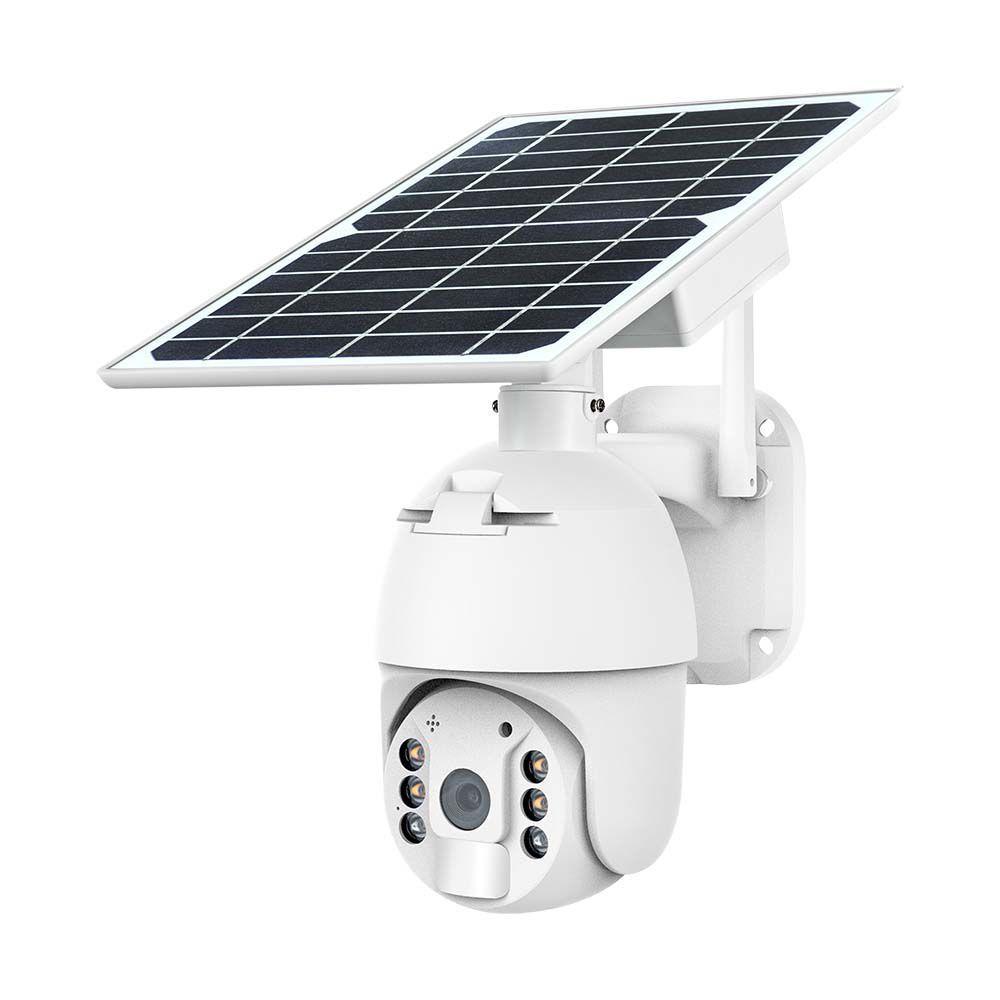 VT-11024-4G HD SMART SOLAR ENERGY PTZ CAMERA SENSOR WHITE BODY